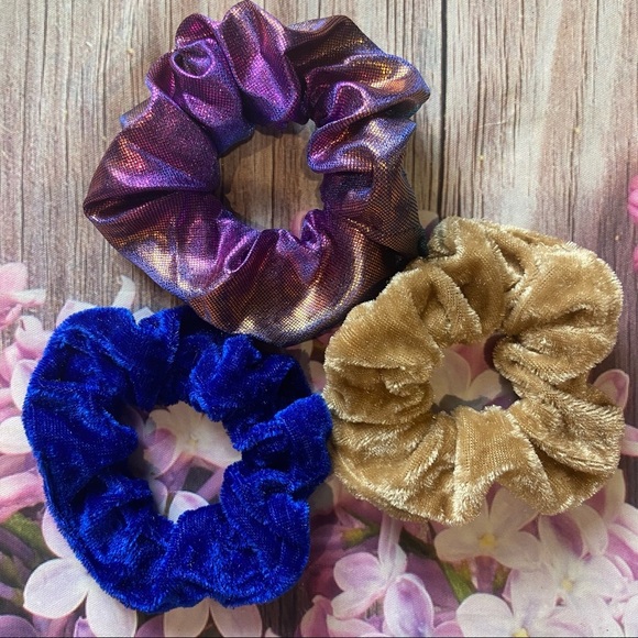 3pcs Hair Scrunchies Set - Picture 3 of 4